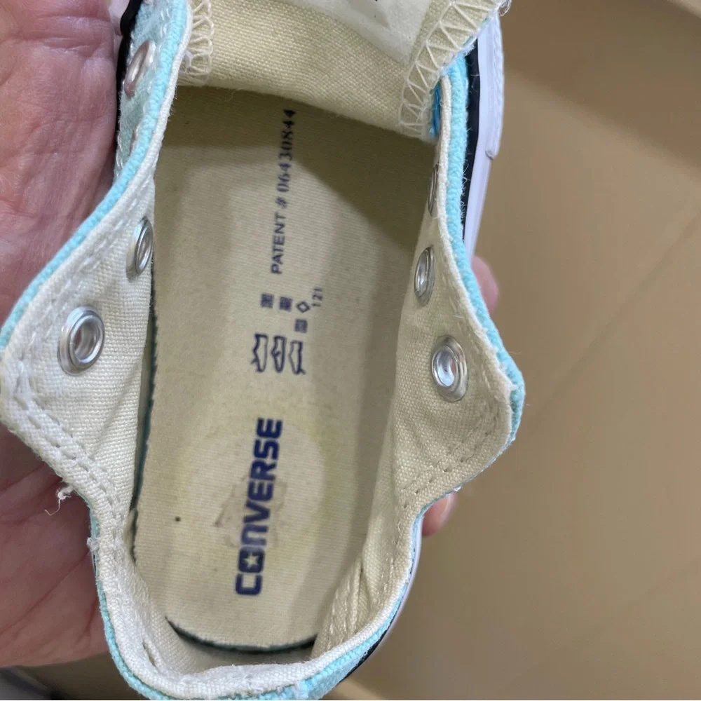 CONVERSE‎ LOW TOP SNEAKERS IN TEAL